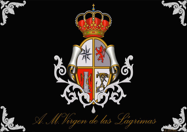 Escudo Nuevo de La Agrupacion Musical Virgen de las Lágrimas 