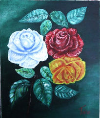 Las tres rosas