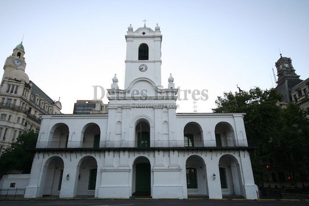 Cabildo Architecture and Interiorism Black and White (Digital)