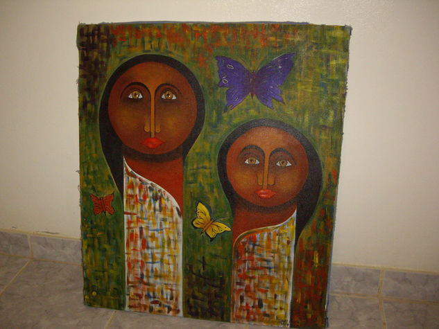 gemelas Acrylic Canvas Others