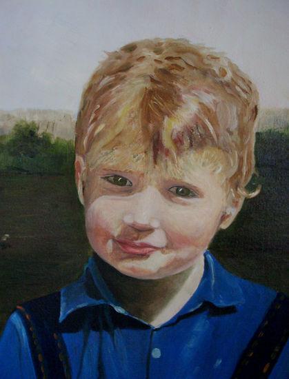 Antuan. Oil Canvas Portrait