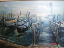 Venecia  gondolas