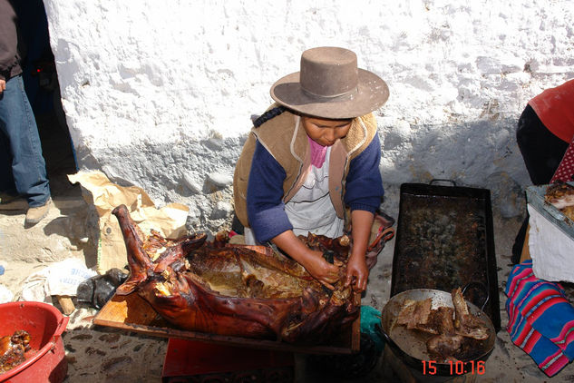 LECHON  ( cerdo al Horno ) 