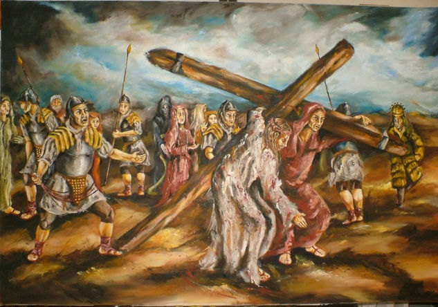 Sacrificio Óleo Lienzo Otros