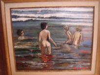 Niños en la playa