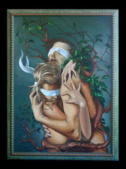 EL ABRAZO HOMENJE AL PINTOR DESCONOCIDO Oil Canvas Landscaping