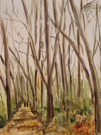 bosque Watercolour Paper Landscaping