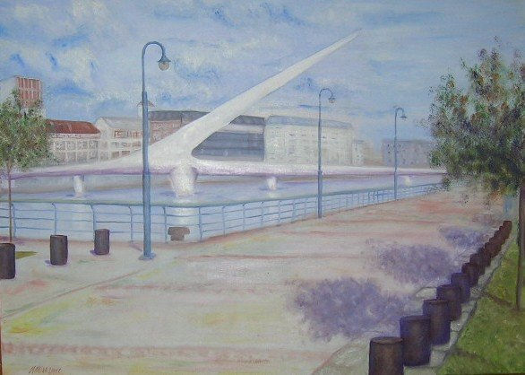 Pto. Madero Oil Canvas Landscaping