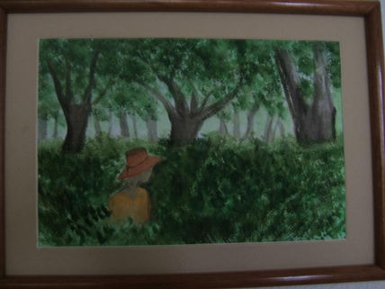 Jeff en bosque