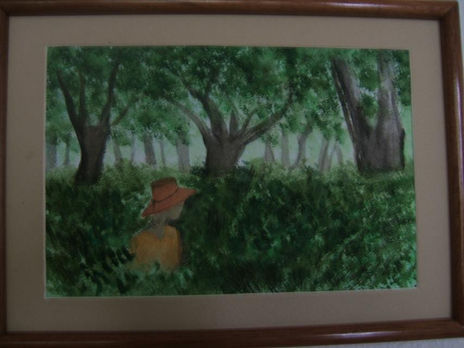 Jeff en bosque