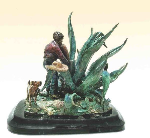 " Aguamiel " Bronze Figurative