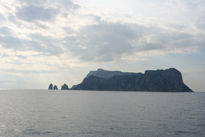 Capri desde el mar