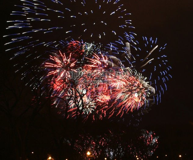 Fuegos artificiales Architecture and Interiorism Black and White (Digital)