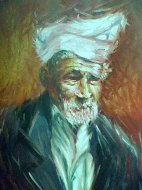 RETRATO MAESTRO PINTOR