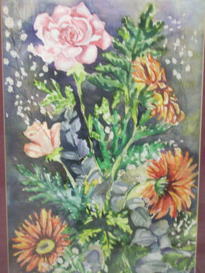 Flores en mi memoria Oil Canvas Floral Painting