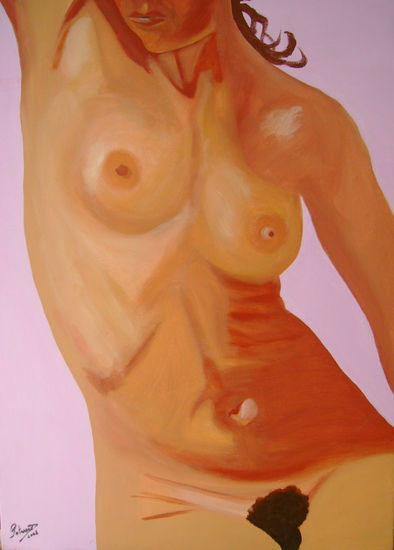 Nu I Acrylic Canvas Nude Paintings