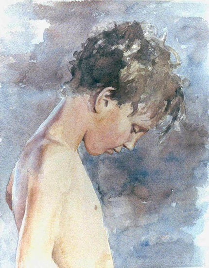 Miguel Watercolour Paper Figure Painting