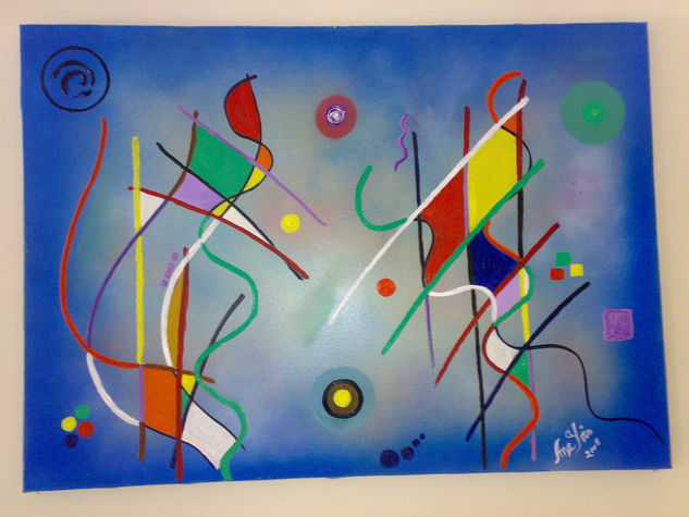 Fiesta popular: Oil Canvas Others