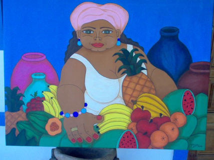 Vendedora de frutas
