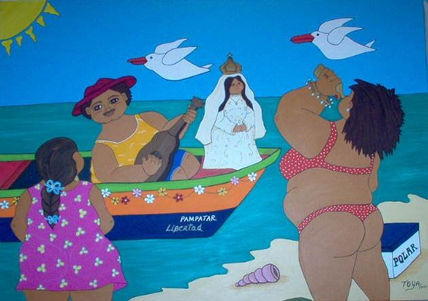 Paseo a la virgen...