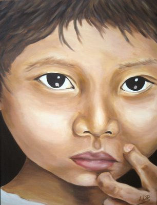 Serie Santos Inocentes   S.T.VII Oil Canvas Portrait