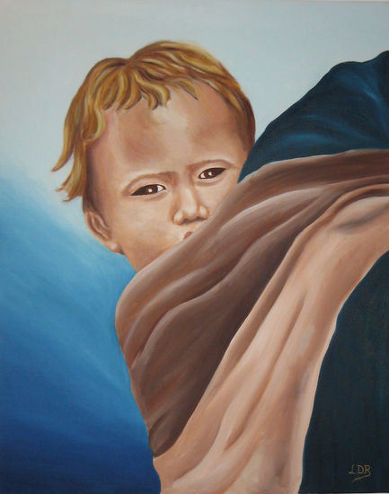 Serie Santos Inocentes. S.T III Oil Canvas Portrait