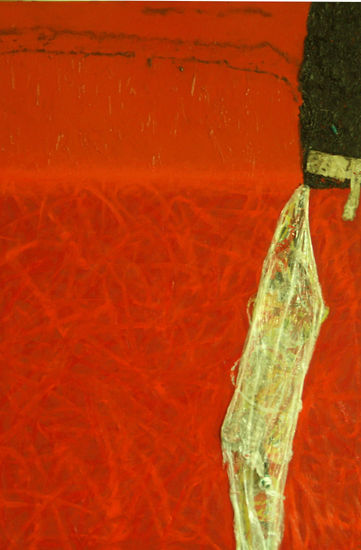 El estado de la conservación -rojos Mixed media Canvas Others