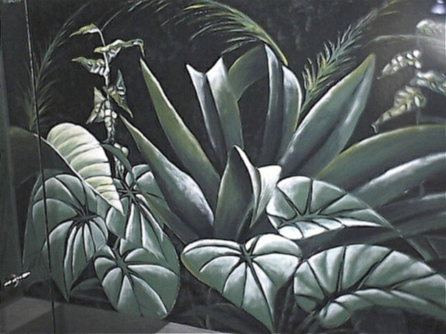 Mural de vegetacion (parcial) 