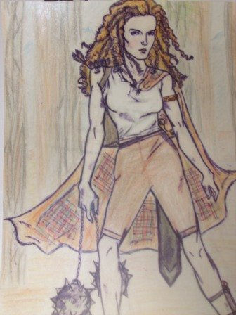 Boudicca Mixed Media