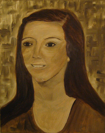 AUTORETRATO Oil Canvas Portrait