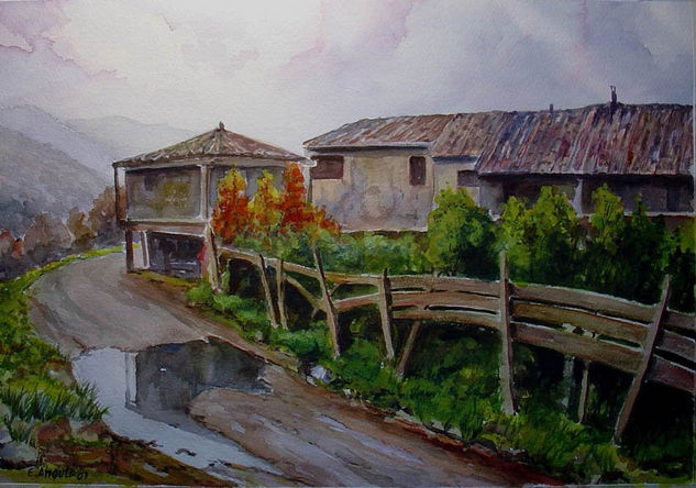 Asturias Watercolour Paper Landscaping