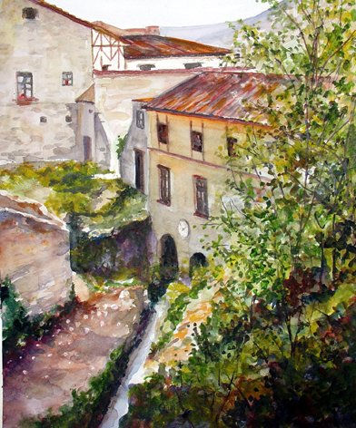 Potes Oil Canvas Landscaping