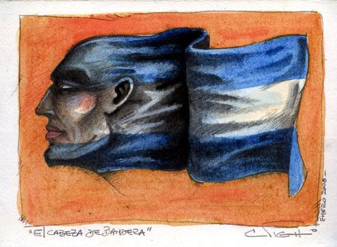 el cabeza de bandera