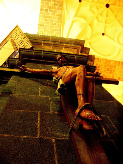 Cristo, catedral de cusco 