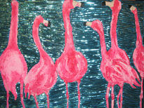 Pinkflamingos