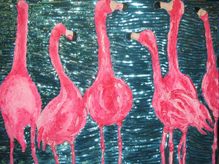 Pinkflamingos