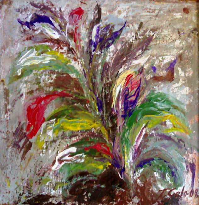 ramo de hojas