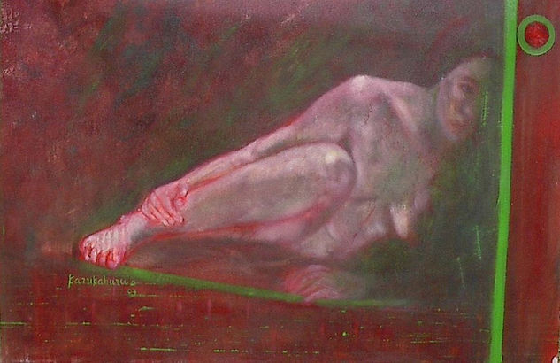 DE LA SERIE TU PIEL ''PULSADOR'' Oil Canvas Nude Paintings