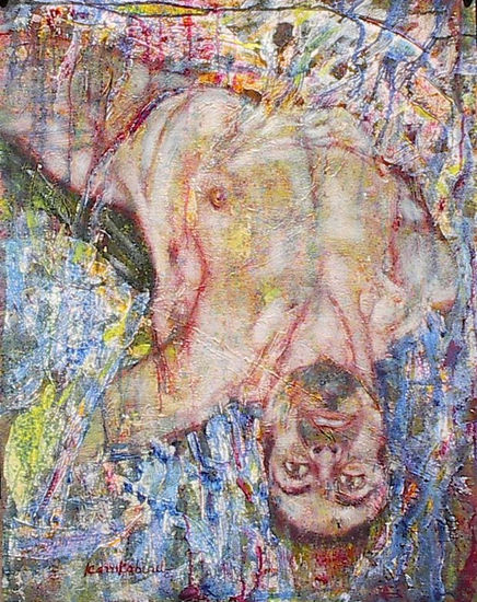 DE LA SERIE TU PIEL''INDIFERENCIA'' Oil Canvas Nude Paintings