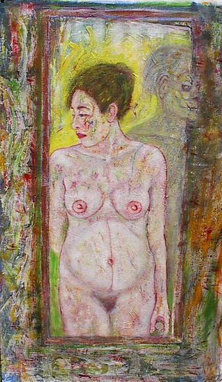 DE LA SERIE TU PIEL''ESPEJO'' Oil Canvas Nude Paintings