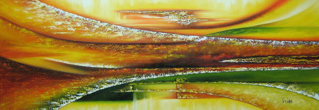 Abstracto Oil Canvas Landscaping