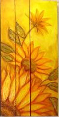 Girasoles Acrylic Others Landscaping