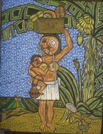 Mulher Tupi com...
