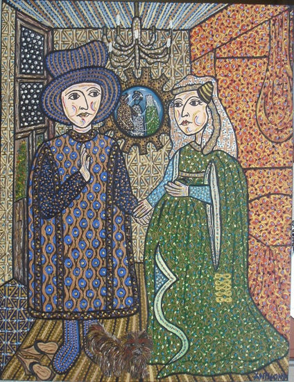 Os Esponsais de Arnolfini - Segundo Van Eyck 