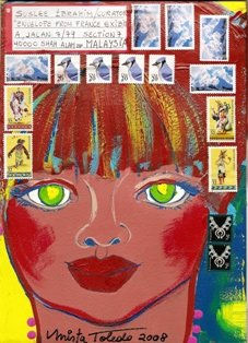 Valentina-Envelope, 2008 (frente del sobre)