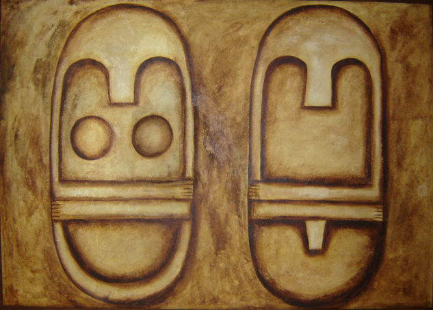 Ellos Media Mixta Lienzo Otros