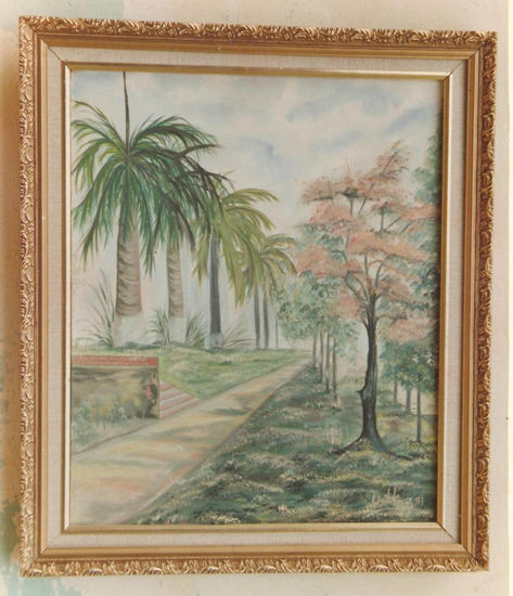 PARQUE CURPA Oil Canvas Landscaping