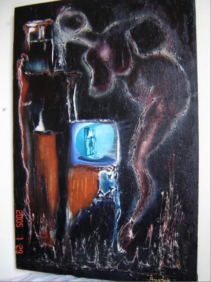 Mujer Fantasma Mixed media Canvas Others