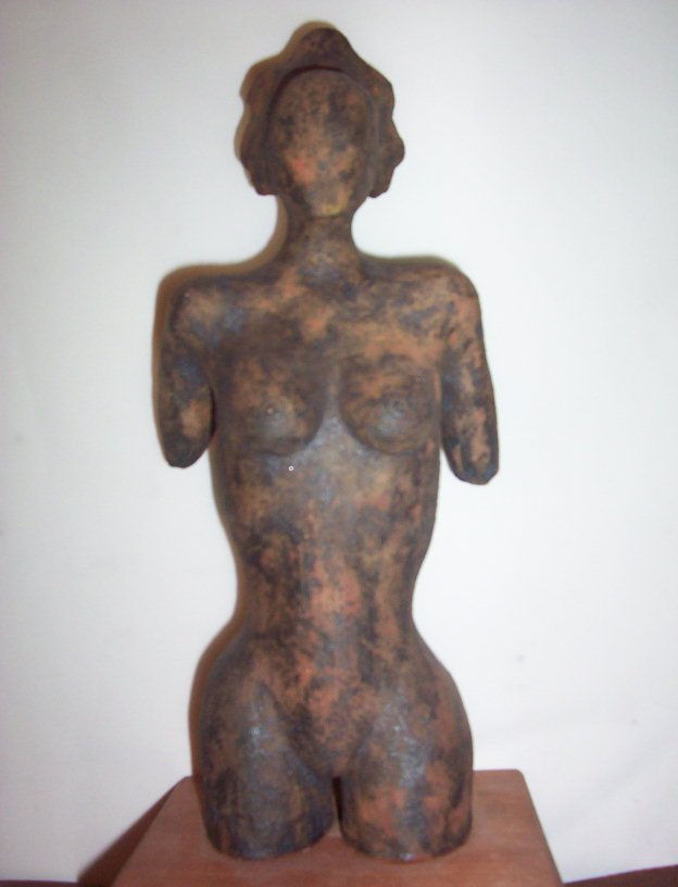 mujer con cresta