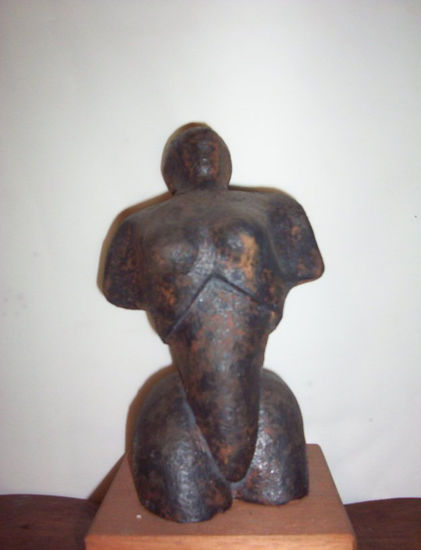 mujer engrosada Cerámica Figurativa